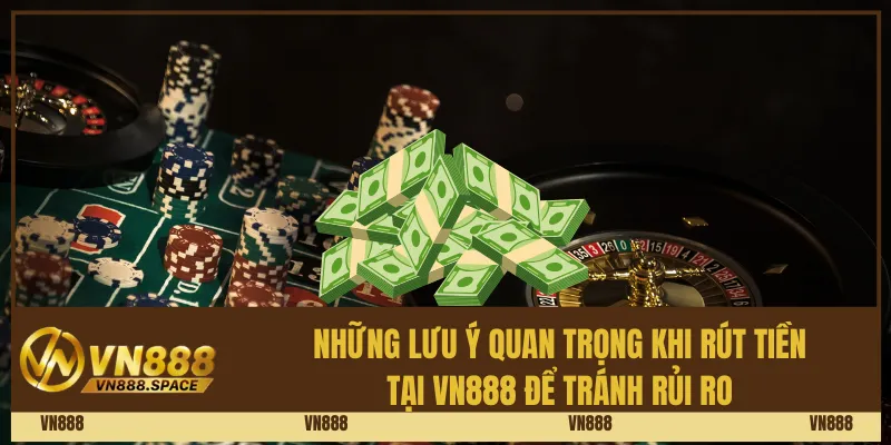 Những lưu ý quan trọng khi rút tiền tại Vn888 để tránh rủi ro